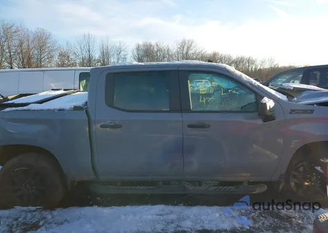 2025 Chevrolet Silverado 1500 4Wd Short Bed Custom Trail Boss from USA, damaged, VIN 3GCPKCEK2SG146693